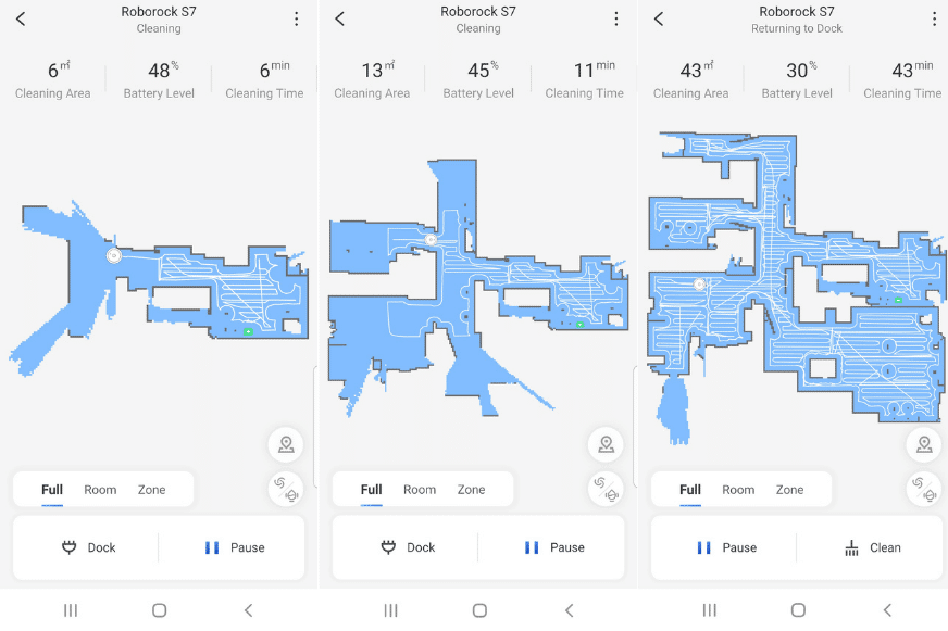 You can follow the map creation process live in the app